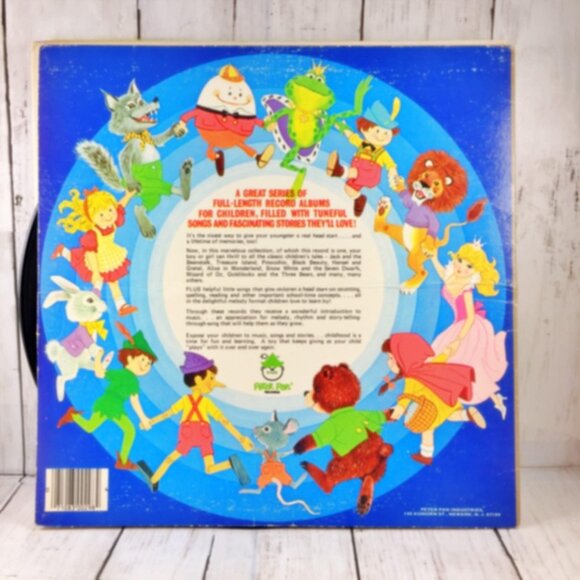 1964 Peter Pan Records Goldilocks & 3 Bears Vinyl Album 33 RPM Childrens Stories - Picture 2 of 3